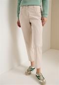7/8 Mid Waist Slim Leg Hose im Casual Fit grain beige