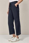 7/8 Straight Leg Viskose Hose universal blue