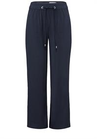7/8 Straight Leg Viskose Hose universal blue