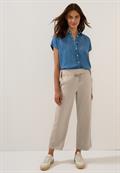 7/8 Wide Leg Hose boulder beige