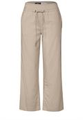 7/8 Wide Leg Hose boulder beige