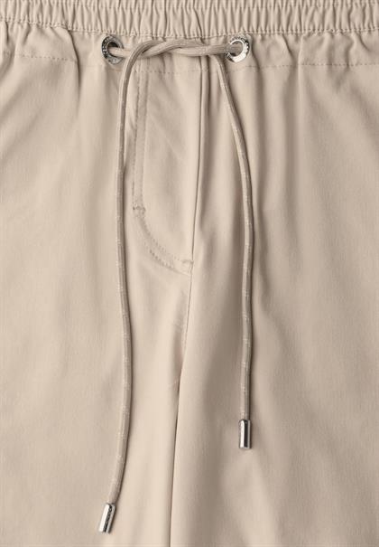 7/8 Wide Leg Hose boulder beige