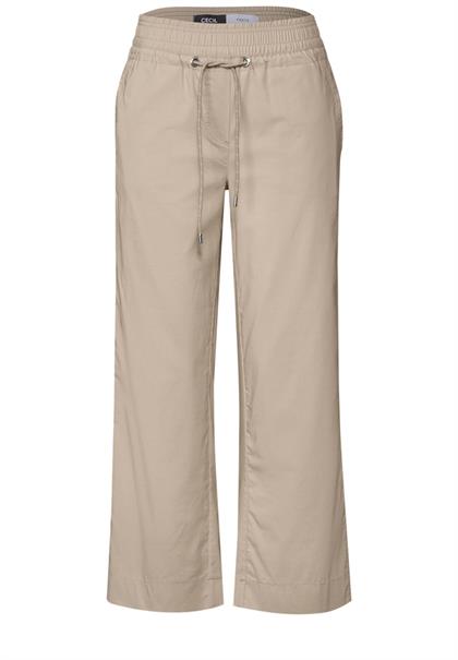 7/8 Wide Leg Hose boulder beige