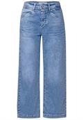 7/8 Wide Leg Jeans light blue washed