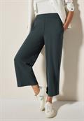 7/8 Wide Leg Jersey-Hose slate khaki