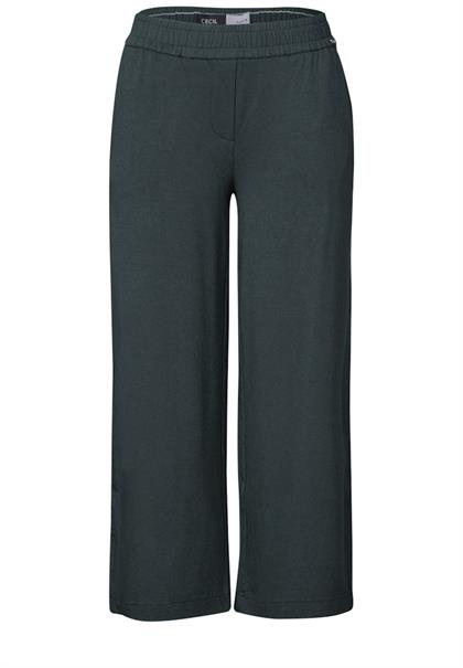 7/8 Wide Leg Jersey-Hose slate khaki