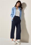 7/8 Wide Leg Jersey-Hose universal blue