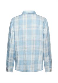 7S35309722 soft blue check
