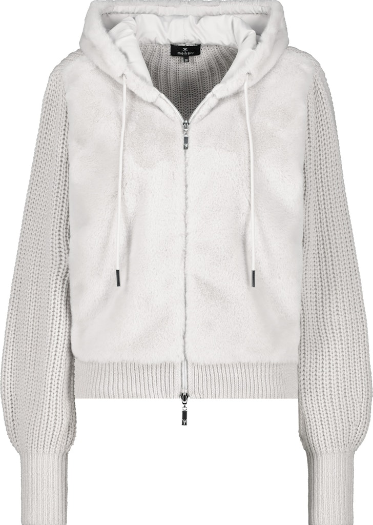 Monari Damen Pullover 807533 stone bequem online kaufen bei Tara-M.de 