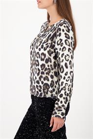 809583 schwarz gemustert