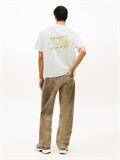 90s Back Bubble Logo Jersey T-Shirt ecru