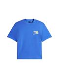 90s Back Bubble Logo Jersey T-Shirt fizzy blue
