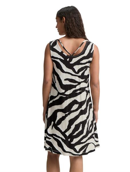 abstract beige zebra