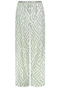 abstract: jadeite green-offwhite