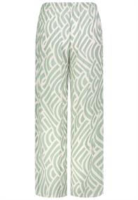 abstract: jadeite green-offwhite