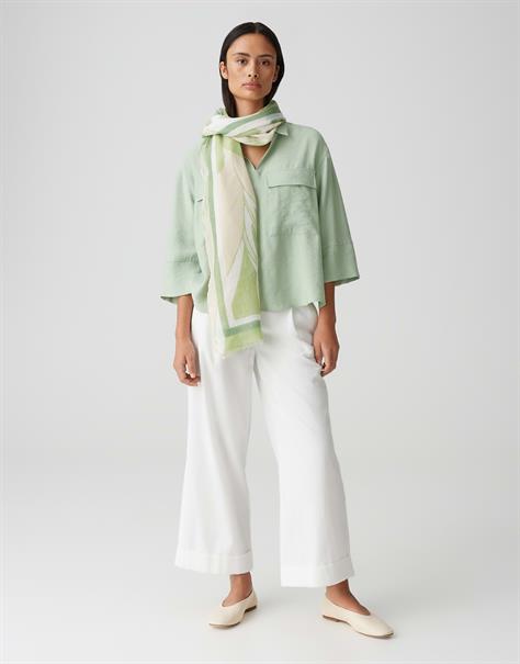 Aflume scarf green glow