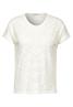 Ajour T-Shirt vanilla white