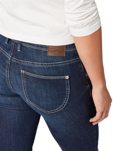 Alexa Straight Jeans mit Bio-Baumwolle dark stone wash denim