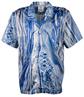 ALLOVERPRINT HEMD blau
