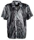 ALLOVERPRINT HEMD schwarz