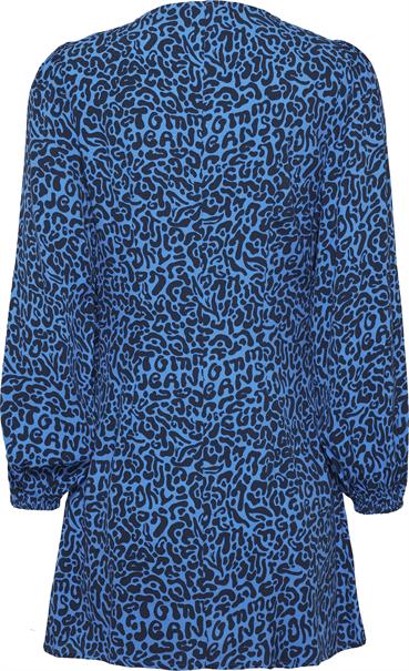 ANIMAL PRINT RUCHE DRESS 0kp