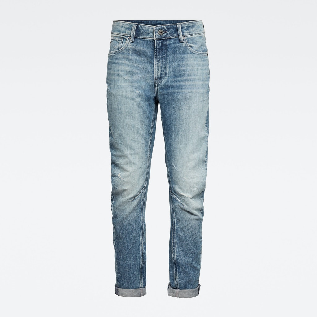 G-star Raw Damen Jeans D19821-b767-c275 Sun Faded Ice Fog Destroyed - boyfriend
