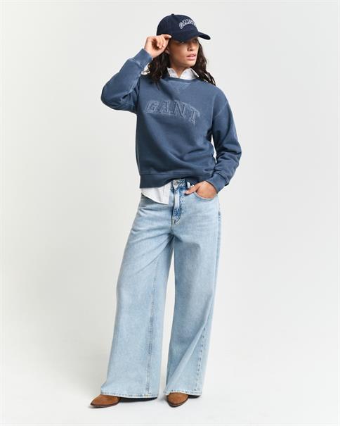 Arch Graphic Rundhals-Sweatshirt prussian blue