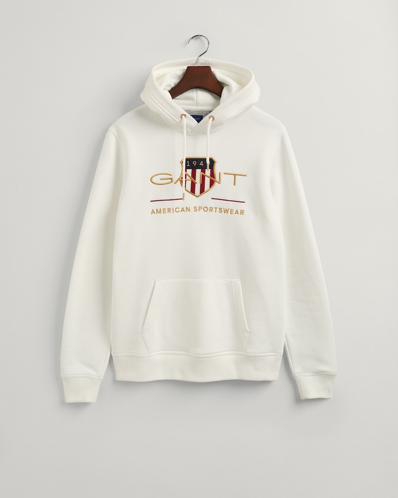 gant hoodie eggshell