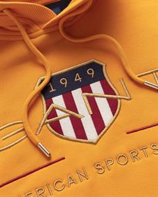 Archive Shield Hoodie medal yellow
