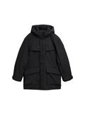 Arctic Parka mit abnehmbarer Kapuze black