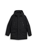Arctic Parka mit abnehmbarer Kapuze black