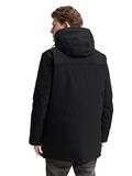 Arctic Parka mit abnehmbarer Kapuze black