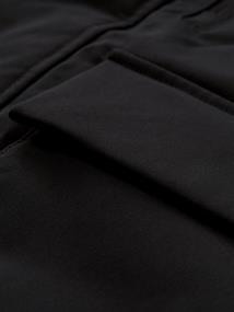 Arctic Parka mit abnehmbarer Kapuze black