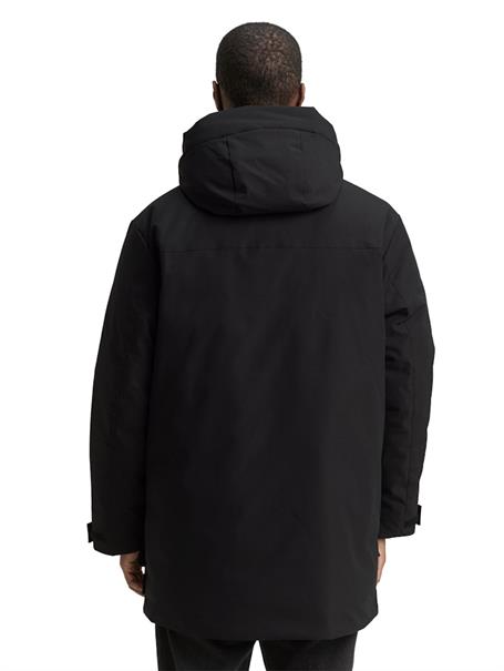 Arctic Parka mit abnehmbarer Kapuze black