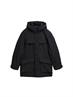 Arctic Parka mit abnehmbarer Kapuze black