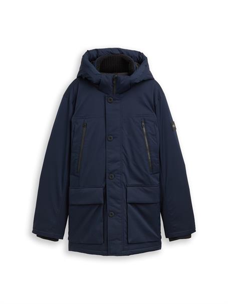 Arctic Parka mit abnehmbarer Kapuze sky captain blue