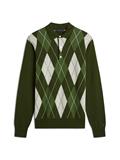 ARGYLE LS RUGBY arctic spruce
