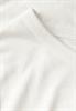 Ausbrenner-Shirt mit Wording vanilla white