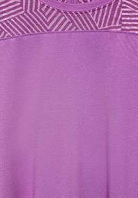 Ausbrenner T-Shirt iced violet