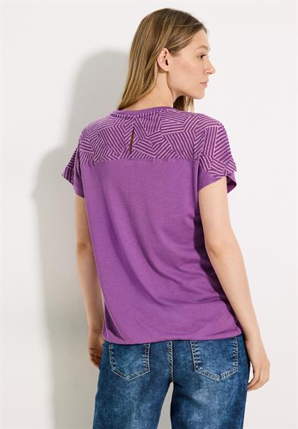 Ausbrenner T-Shirt iced violet