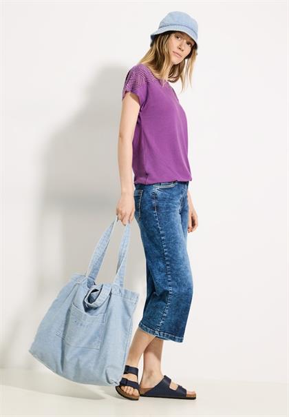 Ausbrenner T-Shirt iced violet