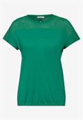 Ausbrenner T-Shirt malachite green