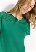 Ausbrenner T-Shirt malachite green