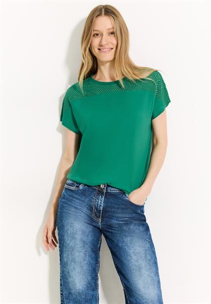 Ausbrenner T-Shirt malachite green