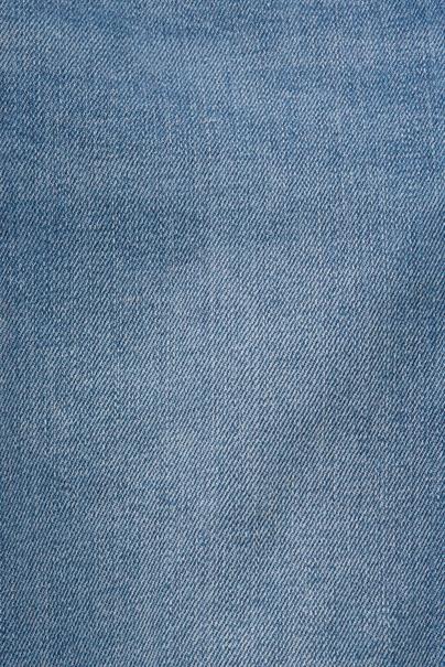 Ausgestellte Baumwolljeans mit mittlerer Bundhöhe blue medium washed