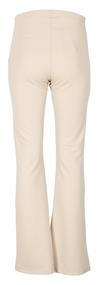 AUSGESTELLTE LEGGINGS MIT BADGE beige