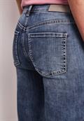authentic dark blue wash
