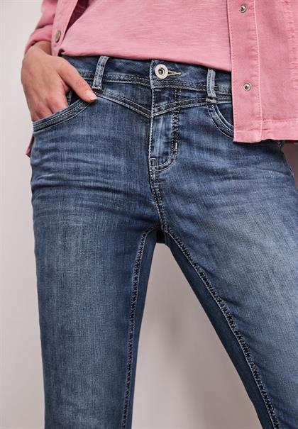 authentic dark blue wash