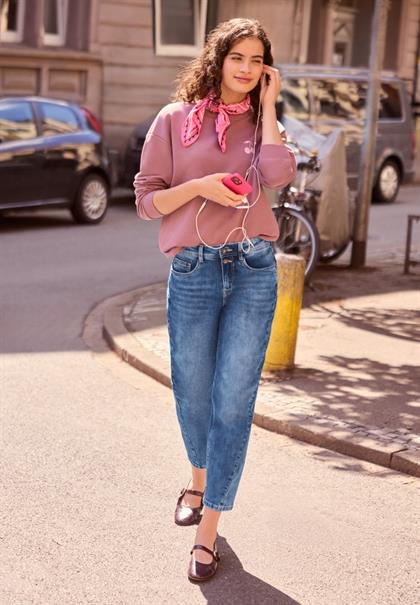 authentic mid blue washed