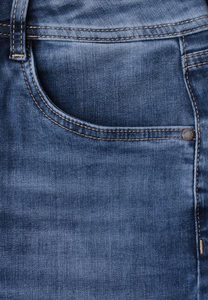 authentic mid blue washed